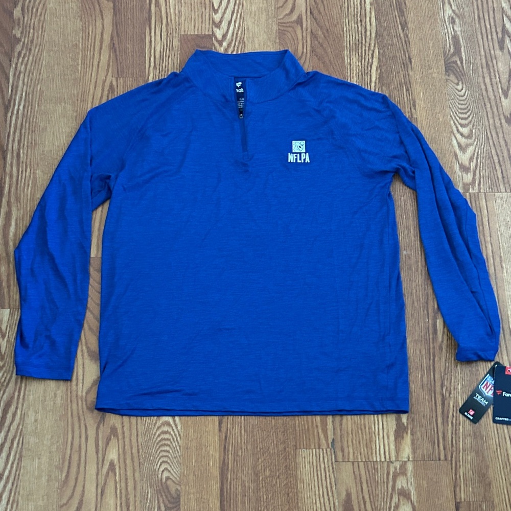 NFL Royal Blue Quarter-Zip Top